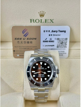 二手 ▶️ Rolex 勞力士 SUBMARINER ◀️ 114060 2018年錶 (40mm)  